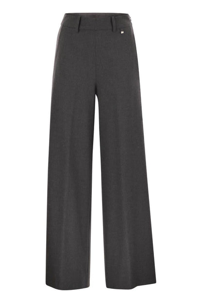 Herno Resort-Hose aus Melange-Stoff
