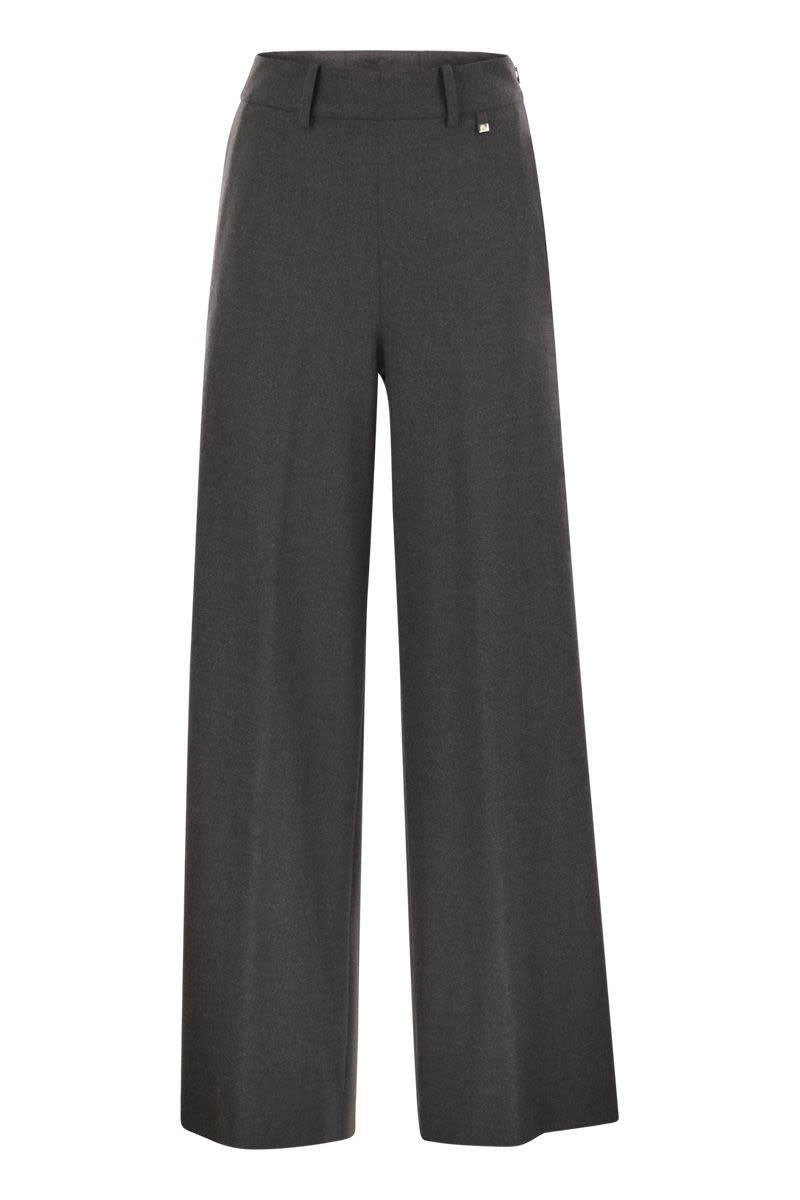 Herno Resort-Hose aus Melange-Stoff
