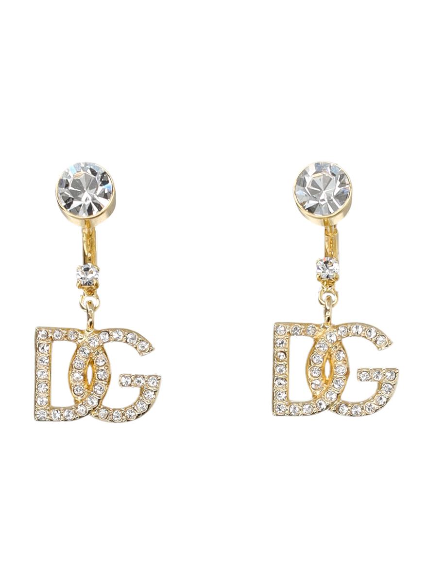 Dolce &amp; Gabbana Ohrringe mit Strasssteinen