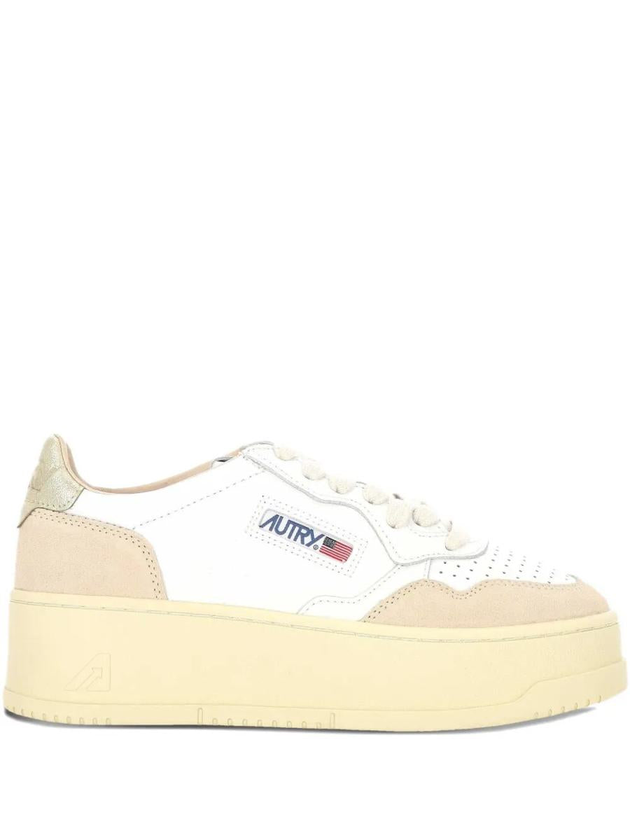 Autry „Platform Low“ Wildleder-Sneakers