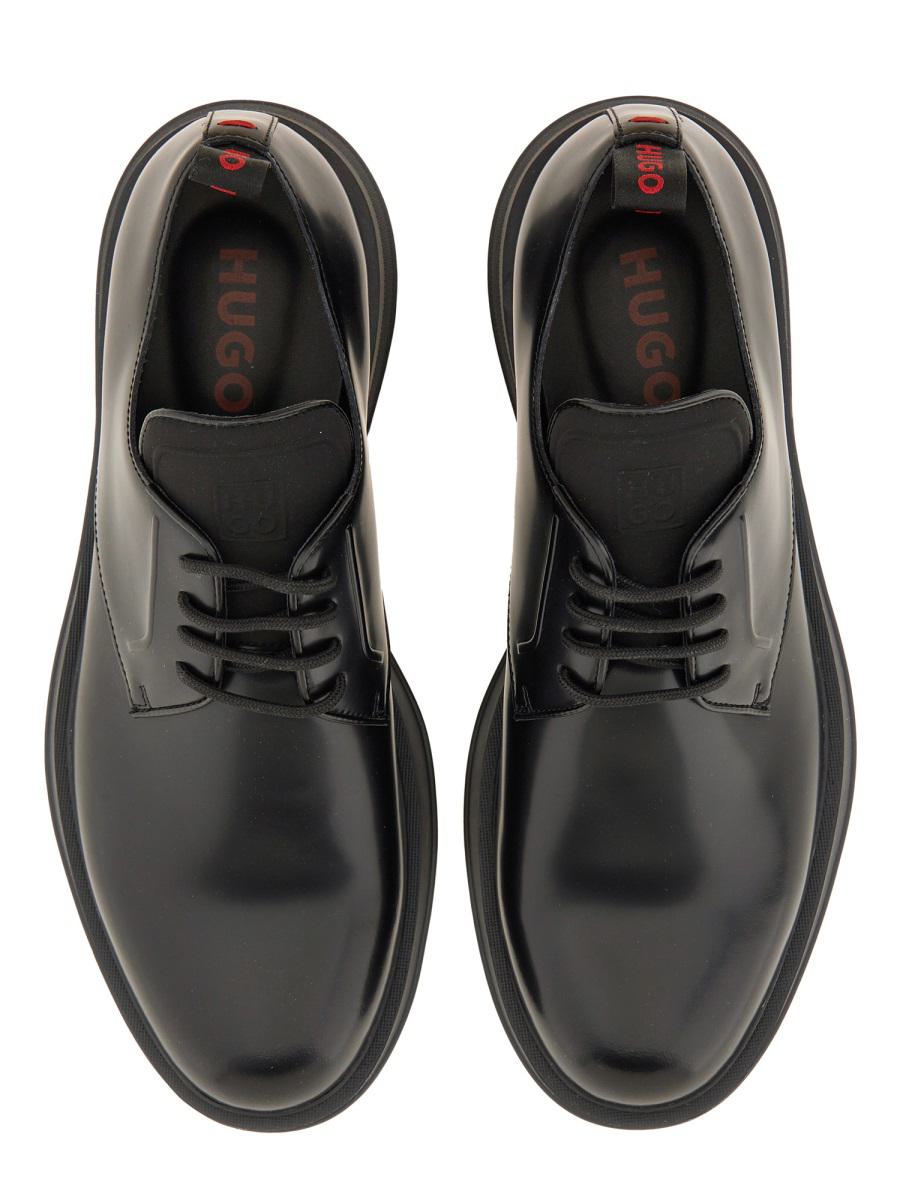Hugo Boss „Derby“-Loafer aus Leder