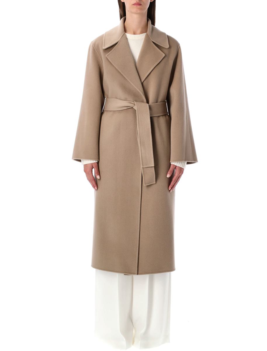 Alberta Ferretti Mantel aus Doubleface-Wolle