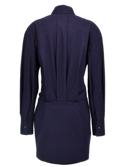 Das Attico Mini Chemisier Kleid