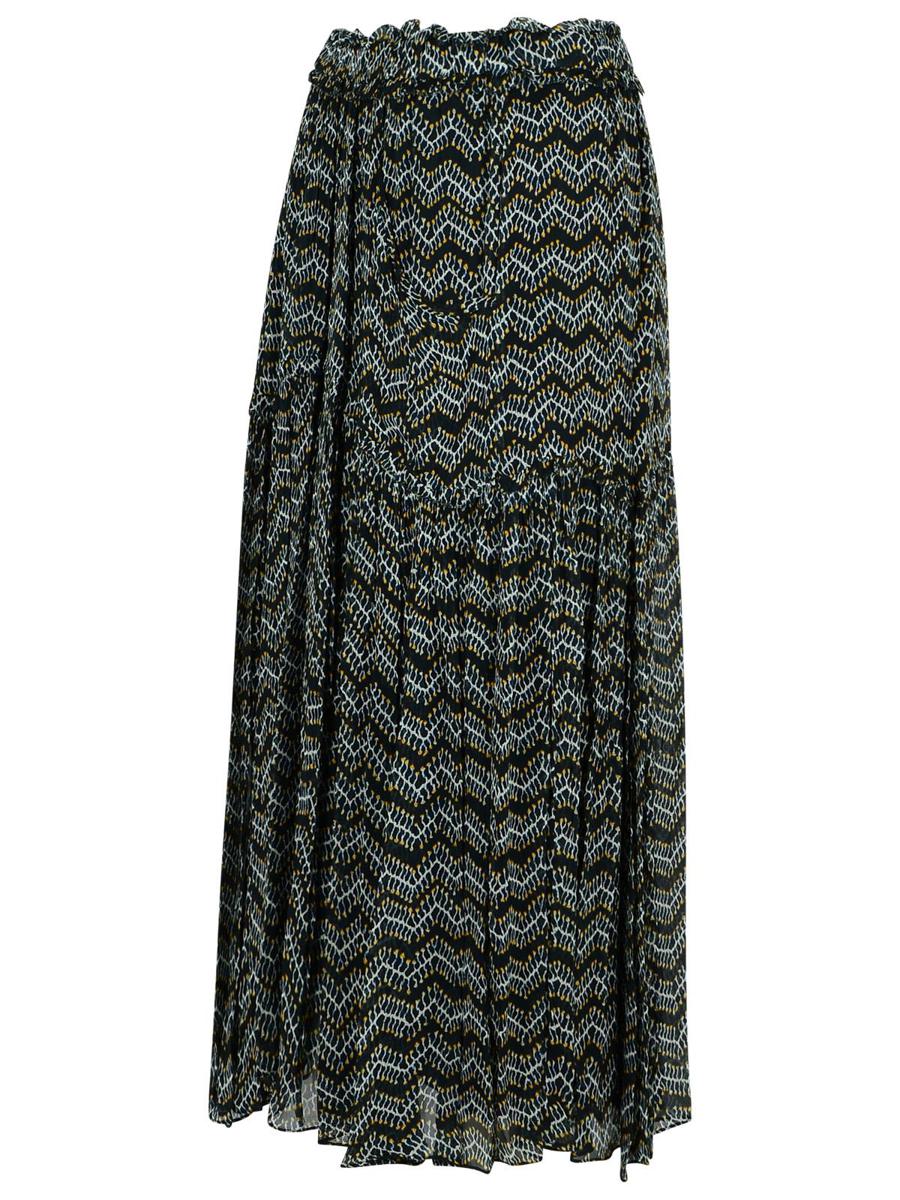 Schwarzer Viskoserock „Veronique“ von Isabel Marant Étoile