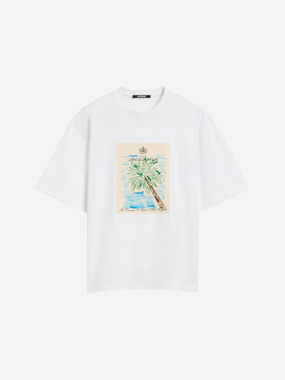 Jacquemus – T-Shirt mit Marino-Print