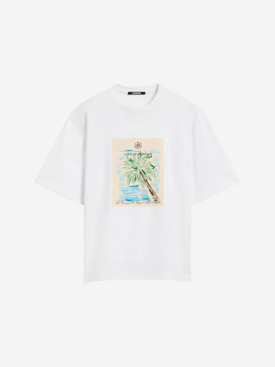 Jacquemus – T-Shirt mit Marino-Print