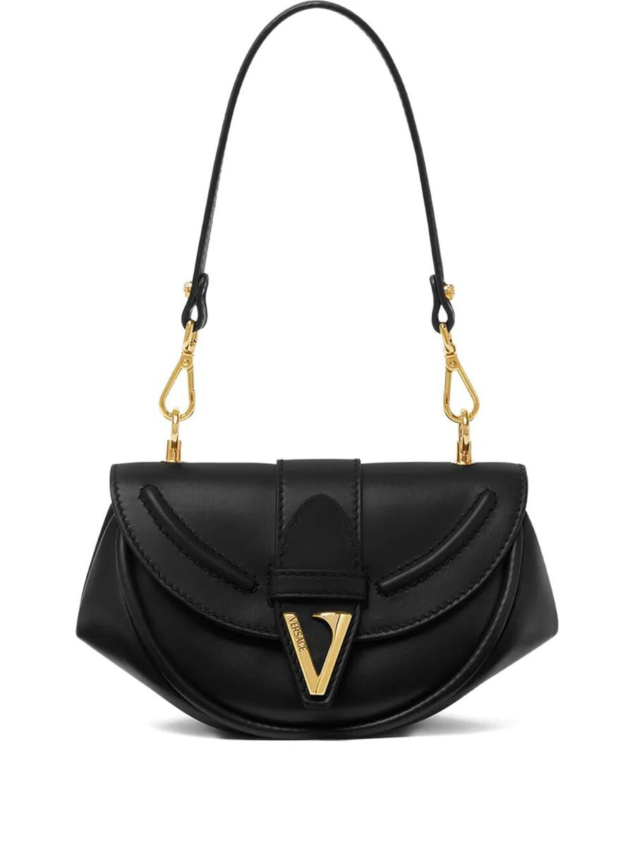 Versace „Virtus“ Kleine Umhängetasche Kalbsledertaschen
