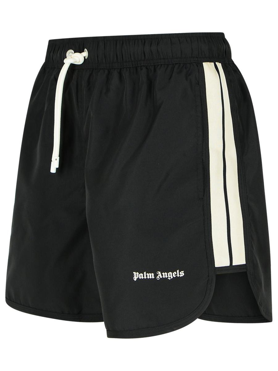Palm Angels – Schwarzer Polyester-Badeanzug