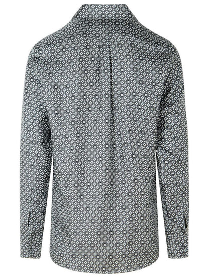Schwarzes Seidenhemd von Dolce &amp; Gabbana