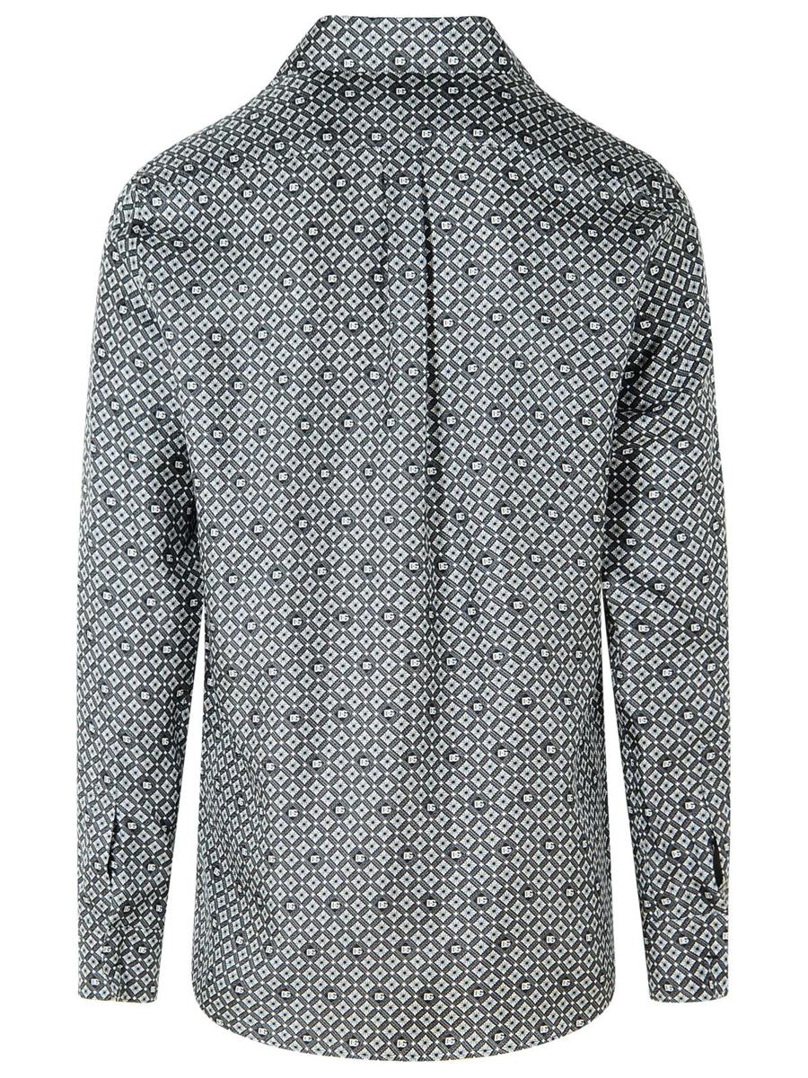 Schwarzes Seidenhemd von Dolce &amp; Gabbana