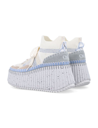 Chloé Nama Wedge Damen Sneaker