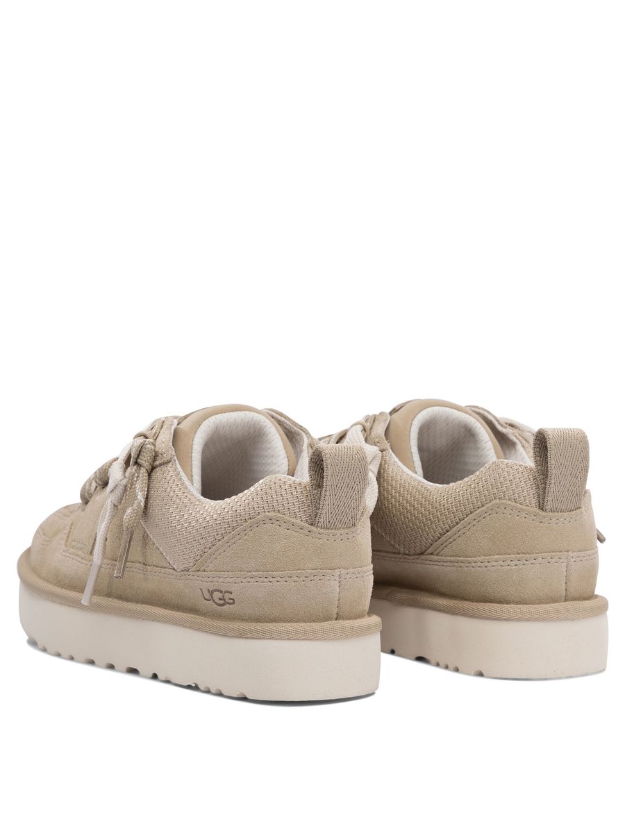 Ugg – Lowlel – Beige Wildleder-Sneaker