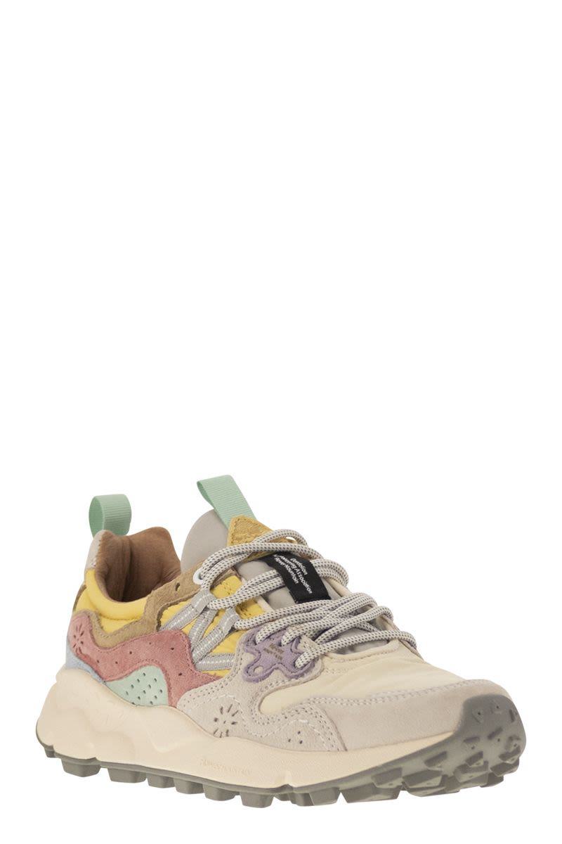 Flower Mountain Yamano 3 - Sneakers aus Wildleder und Funktionsgewebe
