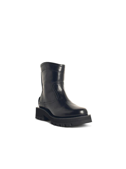 Ganni Schwarze Synthetikstiefel