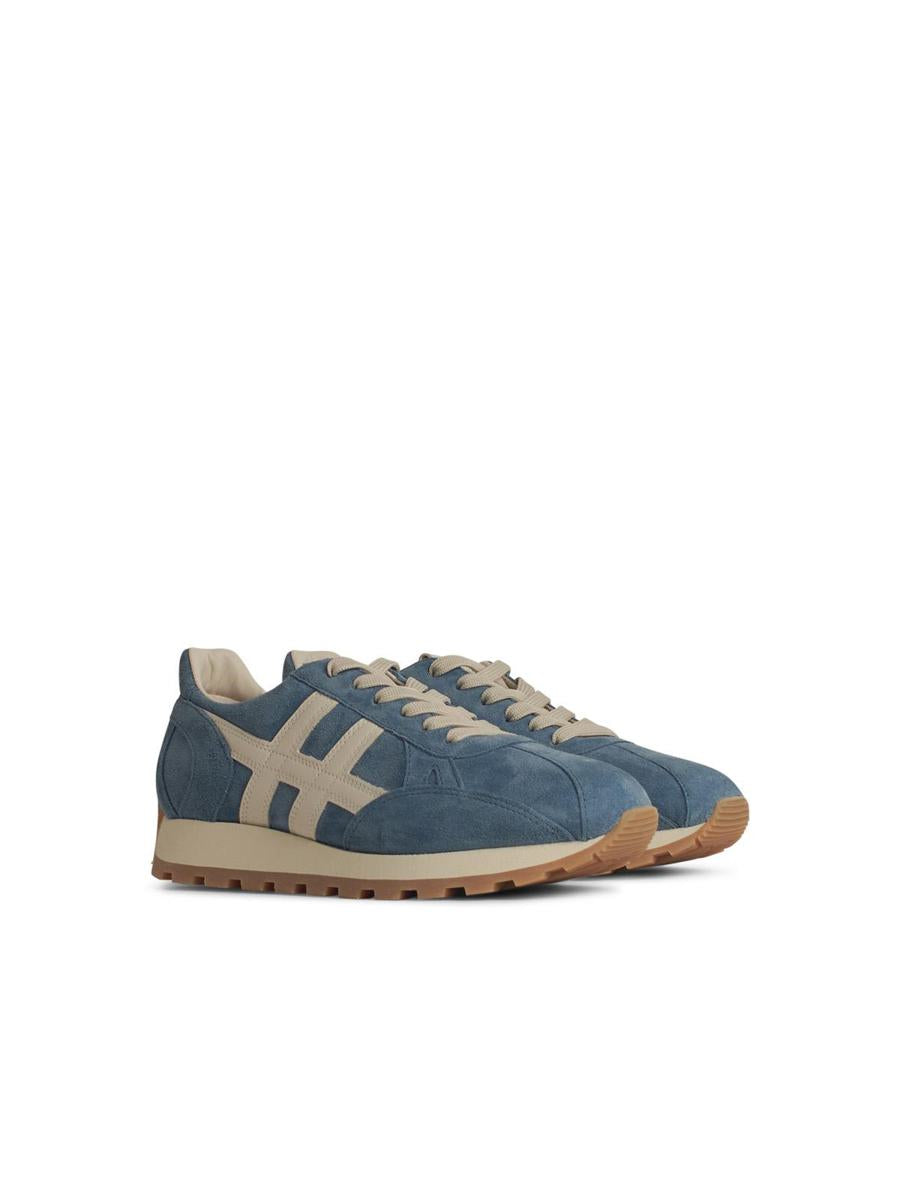 Hogan „H673“ Hellblaue Ledersneaker