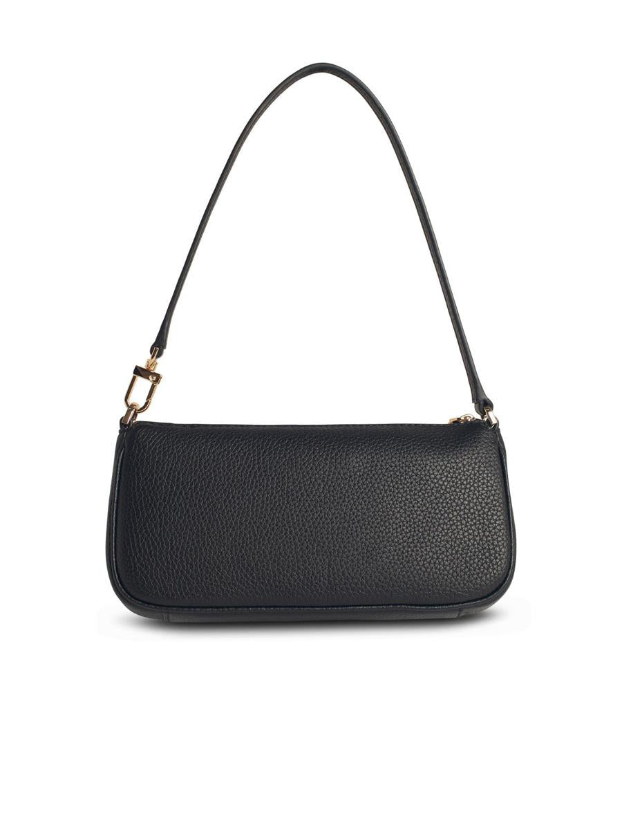 Michael Kors „Zoe“ schwarze Ledertasche