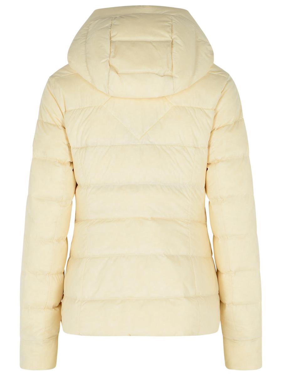 Canada Goose „Clair“ Cremefarbene Polyamidjacke