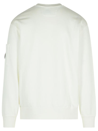 Weißes Baumwoll-Sweatshirt von CP Company