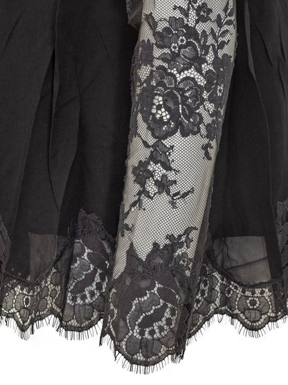 Zimmermann Zimmermann Schwarze Spitzenbluse