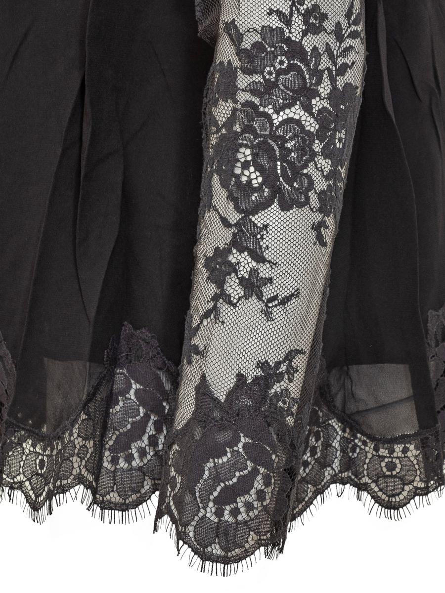 Zimmermann Zimmermann Schwarze Spitzenbluse