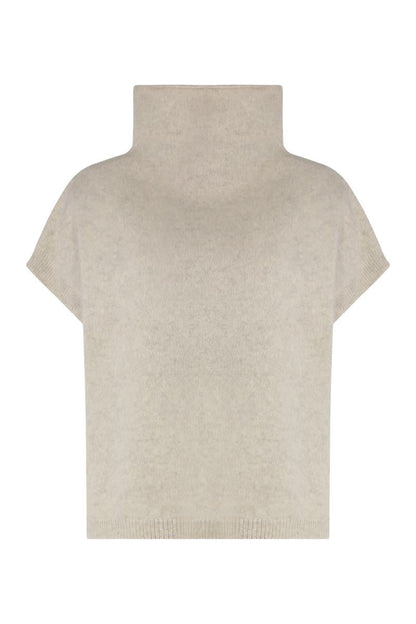 PAROSH Rollkragenpullover aus Lacoon-Wolle