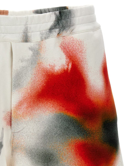 Alexander McQueen „Obscured Flower“-Bermudashorts