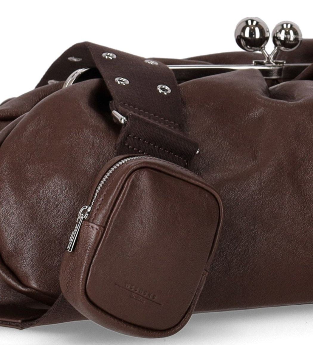 Weekend Max Mara – Pasticcino Cristin – Große dunkelbraune Clutch