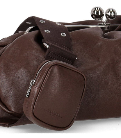 Weekend Max Mara – Pasticcino Cristin – Große dunkelbraune Clutch