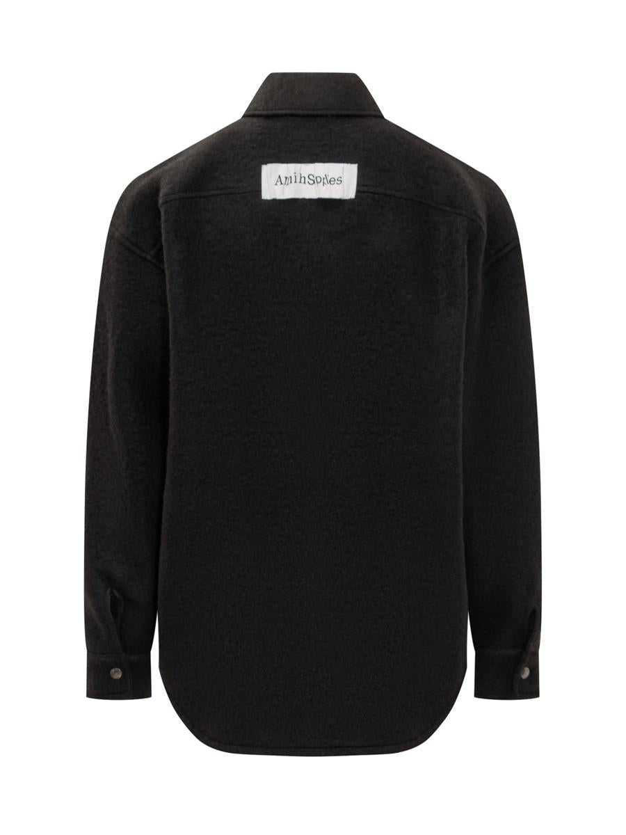 Amish Amish Overshirt Schwarz Herren