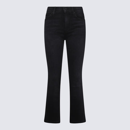 Schwarze Jeans aus Baumwolldenim von Mother