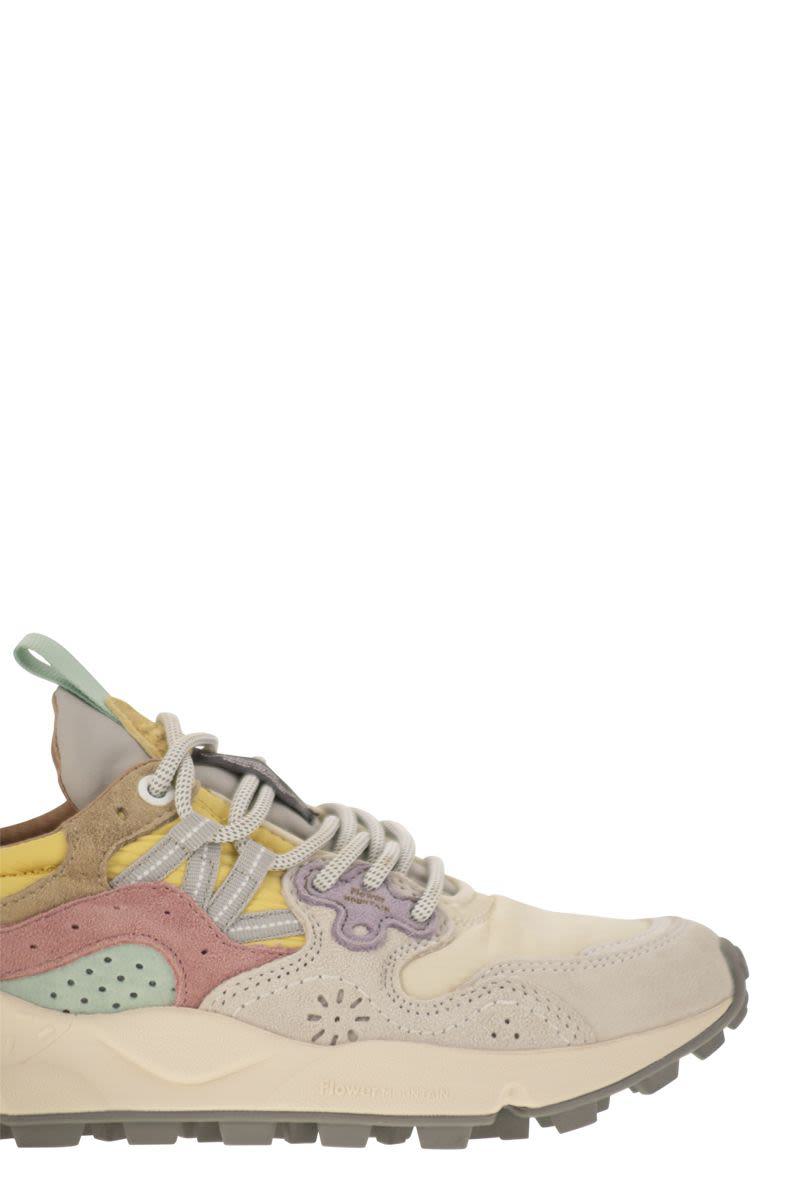 Flower Mountain Yamano 3 - Sneakers aus Wildleder und Funktionsgewebe
