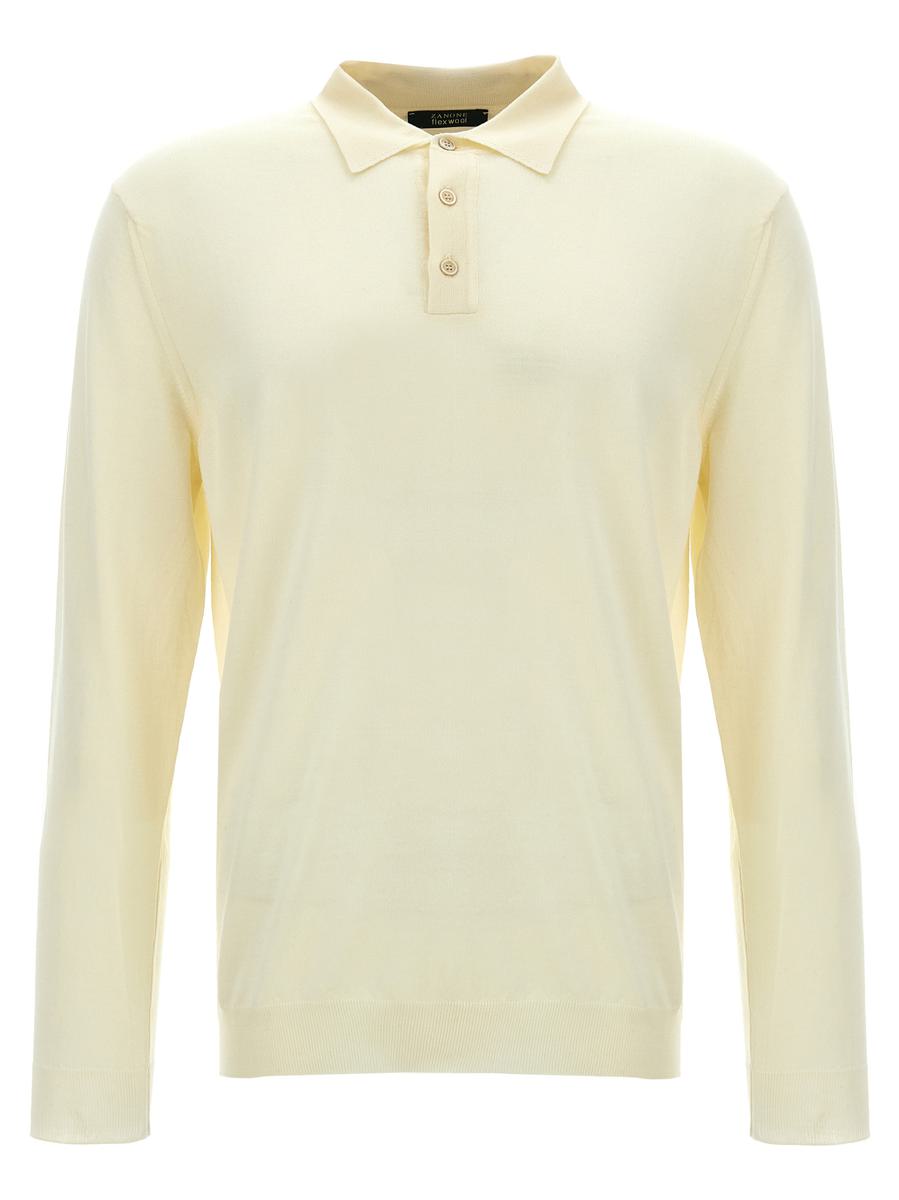 Zanone Woll-Poloshirt