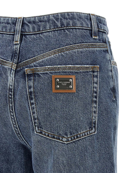 Dolce &amp; Gabbana Jeans mit Logo-Etikett