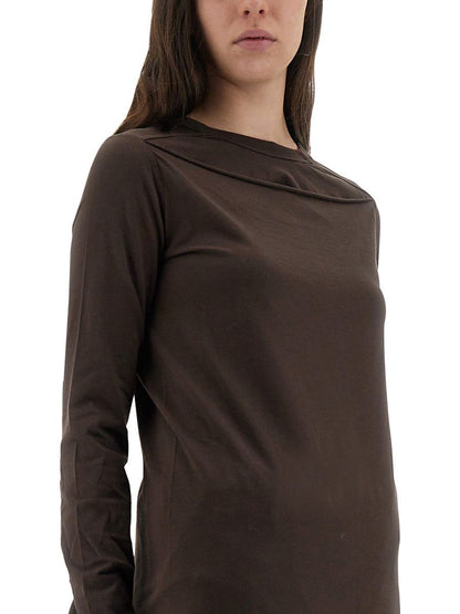 Rick Owens Hemd "Concordians Slashed Level Ls T"