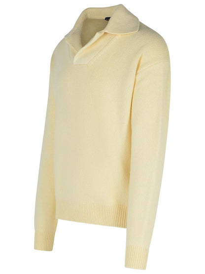 Tom Ford Cremefarbener Pullover aus Kaschmirmischung