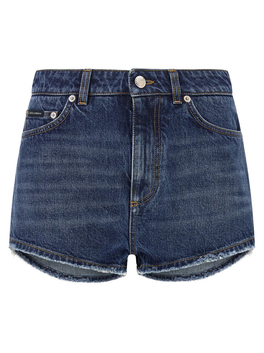Dolce &amp; Gabbana Shorts mit Logo-Platte