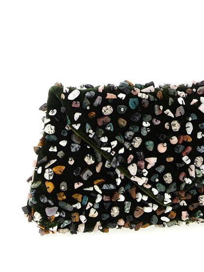 Dries Van Noten – Verzierte Umschlag-Clutch