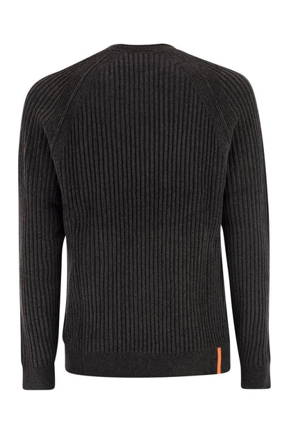 RRD Velvet Rave Rundstrick – Pullover mit Rundhalsausschnitt