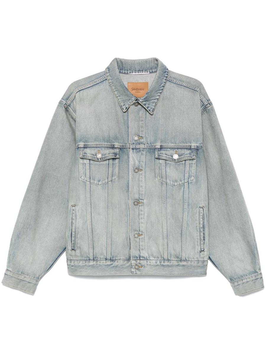 Saint Laurent Denim Truckerjacke