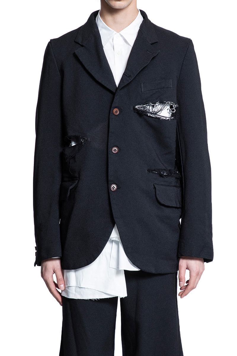 Schwarze Blazer von Comme Des Garçons