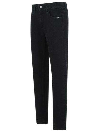 Schwarze Baumwolljeans „David“ von Amish