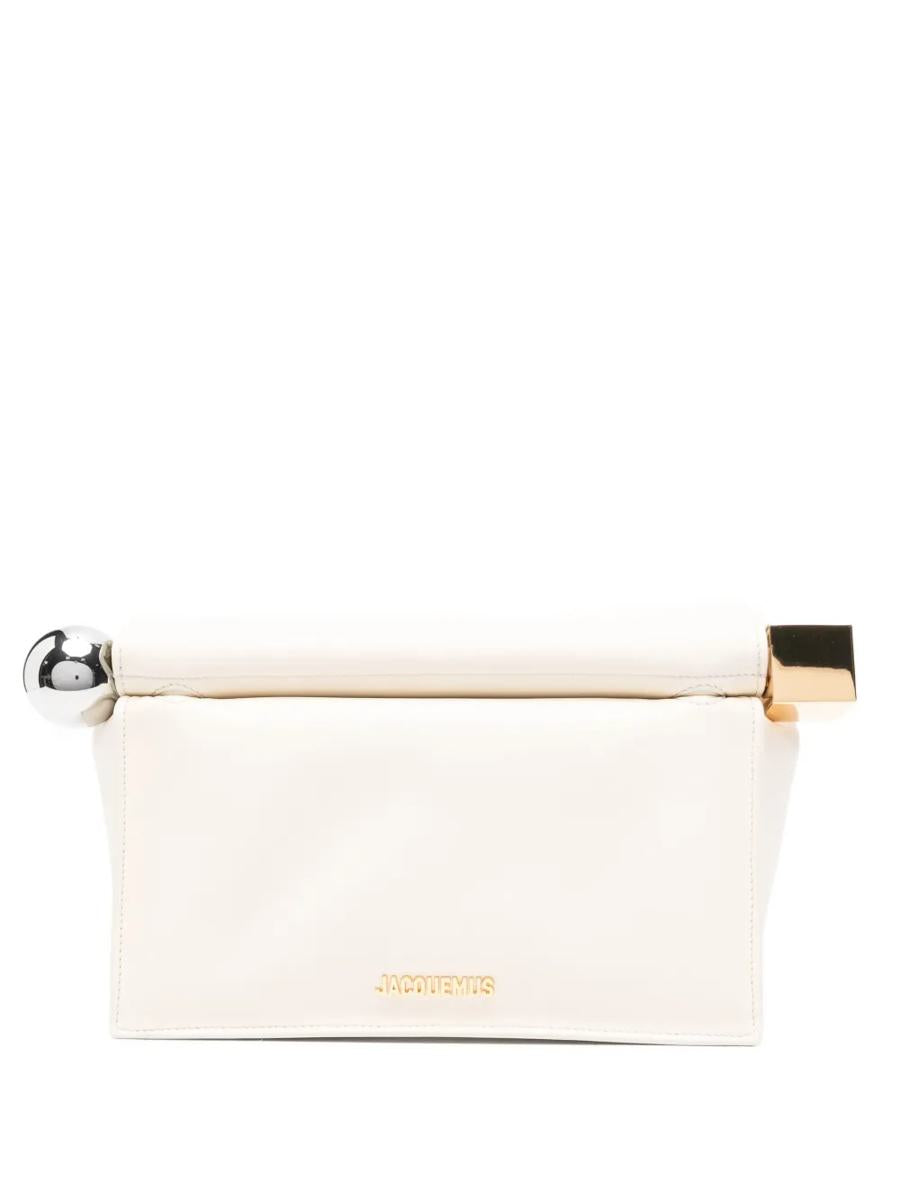 Jacquemus – Kleine runde Carré-Clutch
