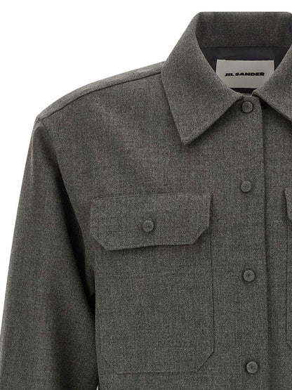 Jil Sander Canvas-Hemd