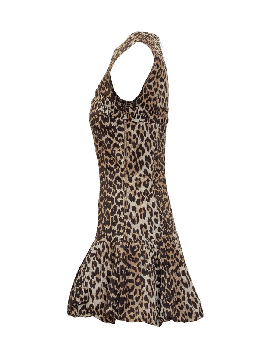 Ganni – Kleid mit Korsett
