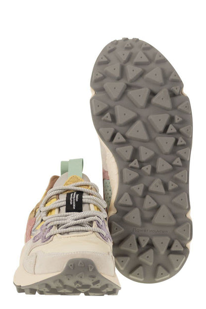 Flower Mountain Yamano 3 - Sneakers aus Wildleder und Funktionsgewebe
