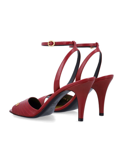 Valentino Garavani Ladycrush Ziegenledersandale