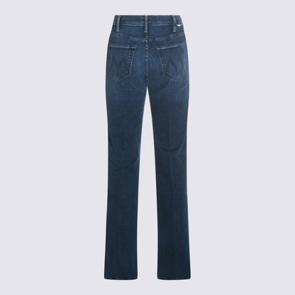 Blaue Baumwolljeans von Mother