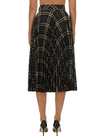 Burberry Quadratischer Rock
