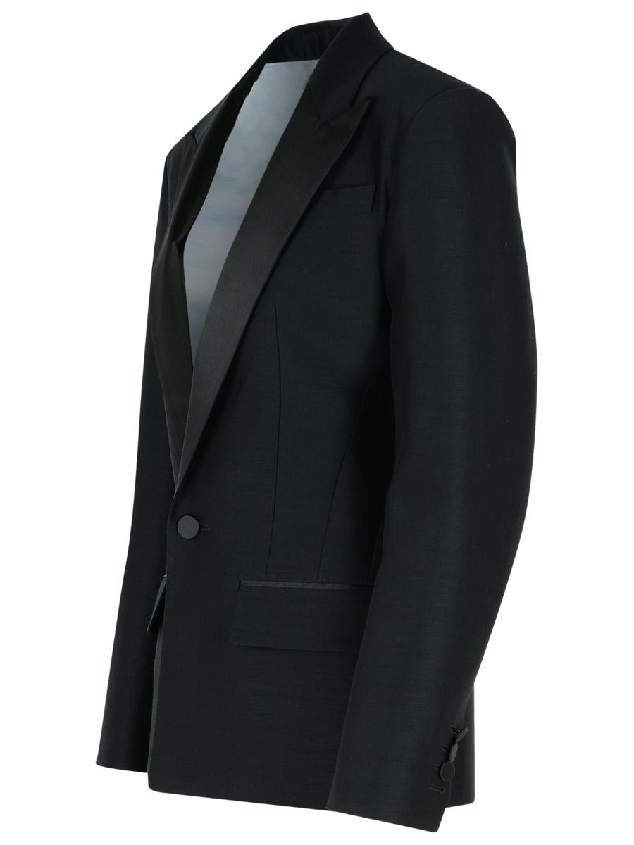 DSQUARED2 „Dan“ – Schwarzer Blazer aus Schurwollmischung