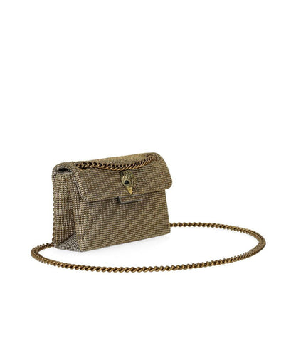 Kurt Geiger London – Kensington – Kleine Umhängetasche in Gold